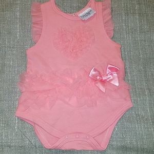 PINK BABY ROMPER